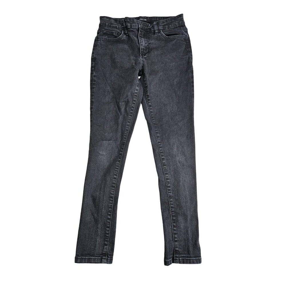 Joe's Jeans Jeans Womens 26 Black Charcoal Skinny Stretch Tapered Leg Denim